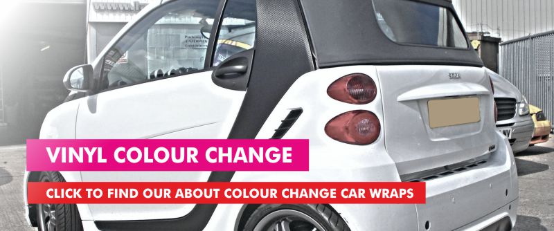 Colour Change Car Vinyl Wrap Newton Abbot